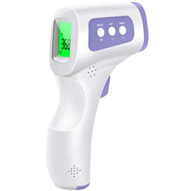 Thermomètre infrarouge tenu dans la main de front, non arme à feu de la température de contact