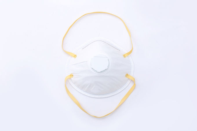 Le poids léger blanc de masque de tasse de la couleur FFP2 commode portent le filtre de rendement élevé