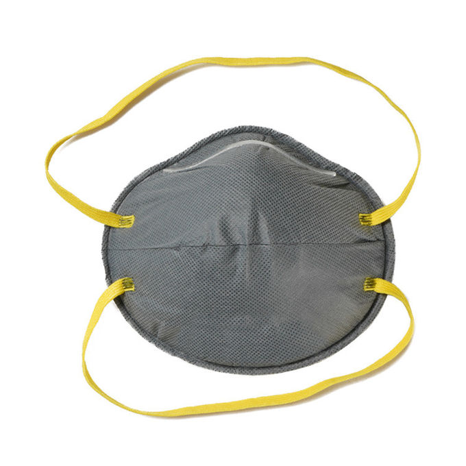 Taille de masque jetable de pollution de coupe ergonomique 20 * 12cm respirable